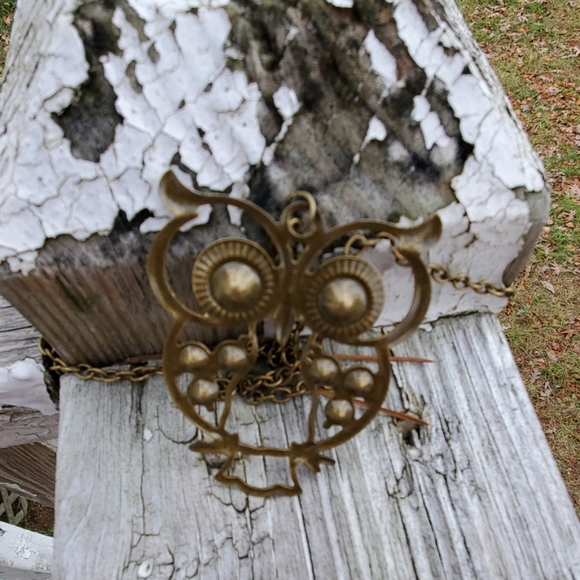 Last 1! Jeweled cutout owl delicate boho necklace - Picture 7 of 7